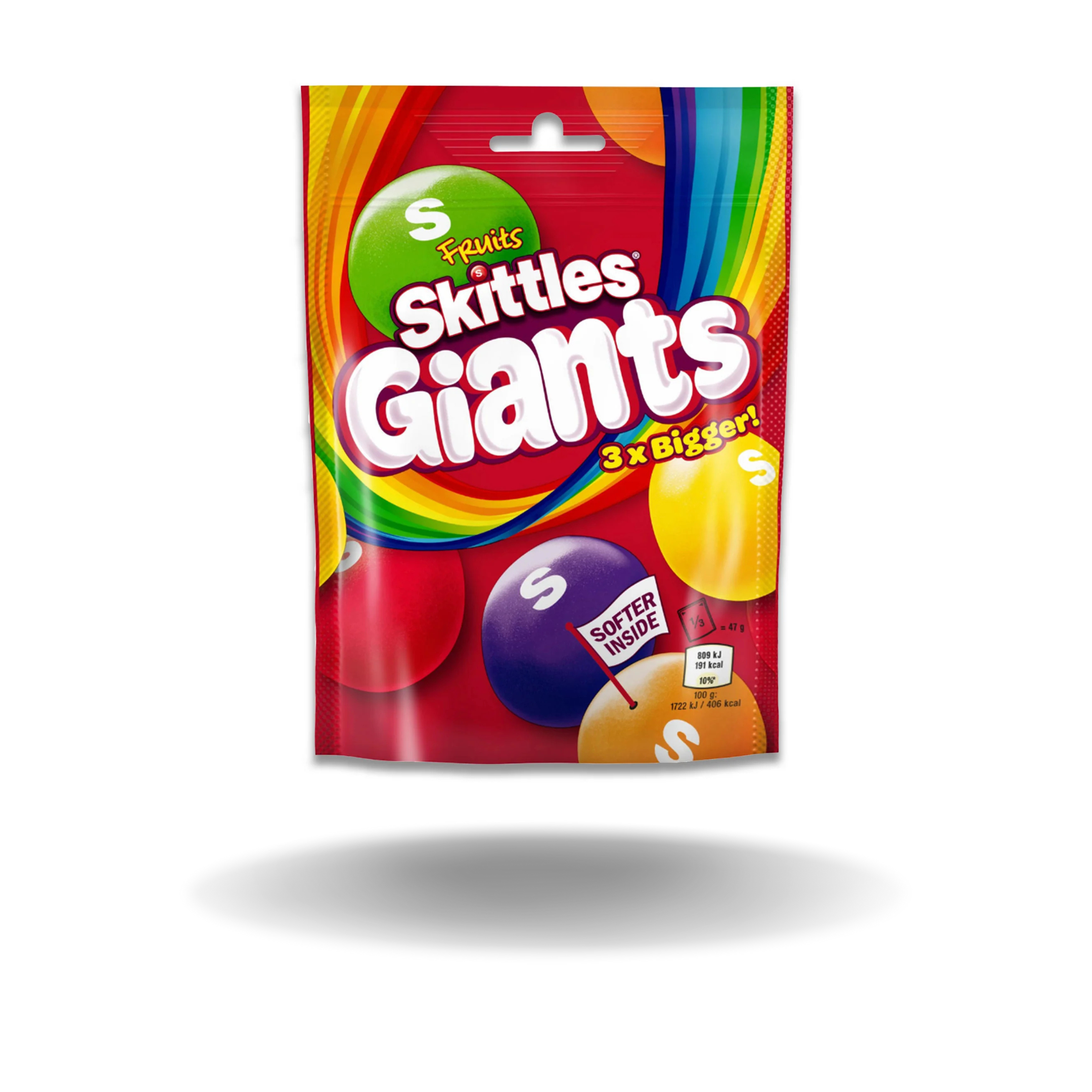 Skittles Giants Fruits 132g