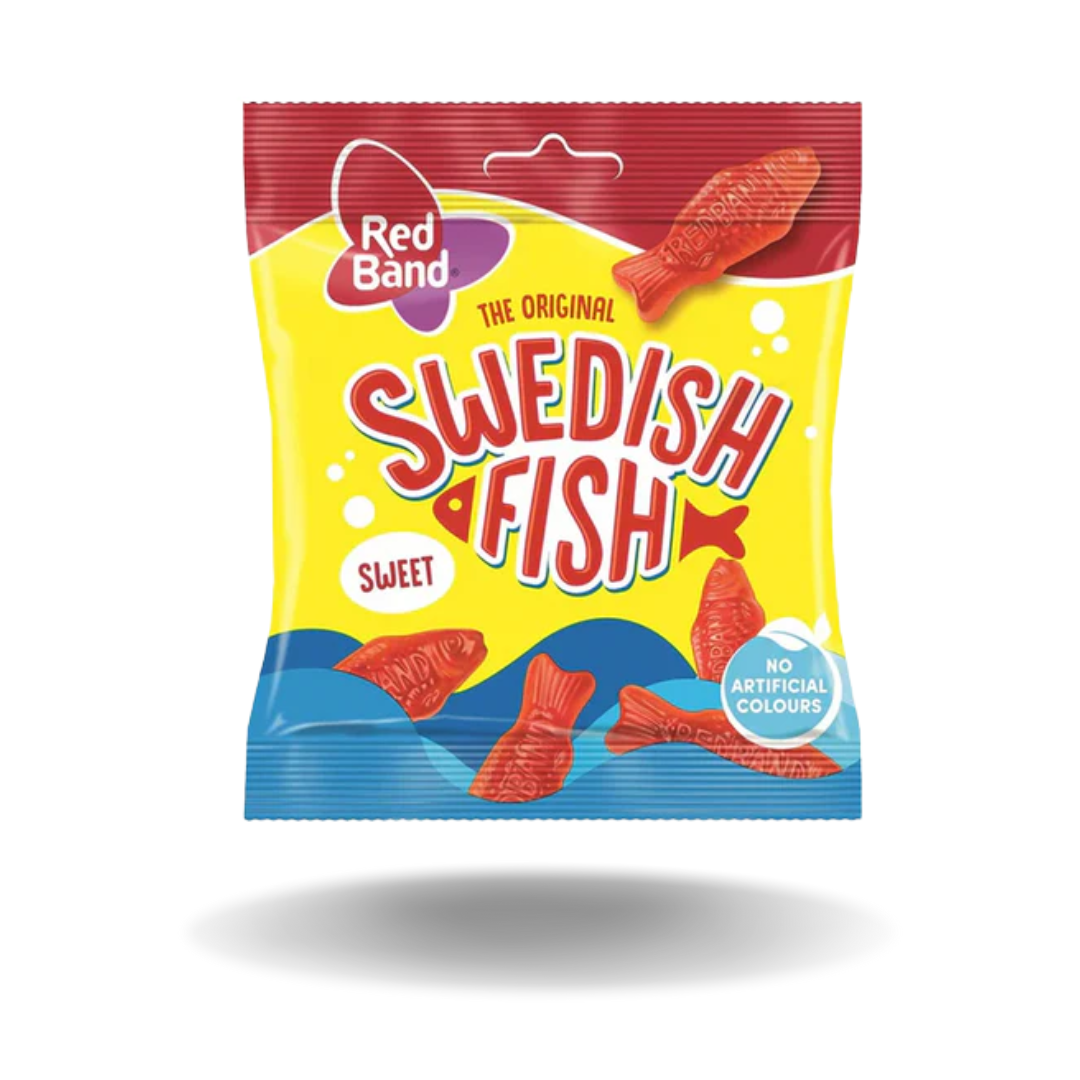 Swedish Fish Red Band 100g