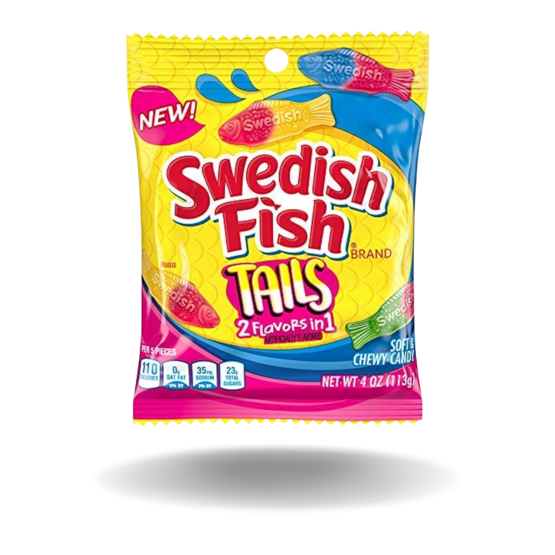 Swedish Fish Tails 102g