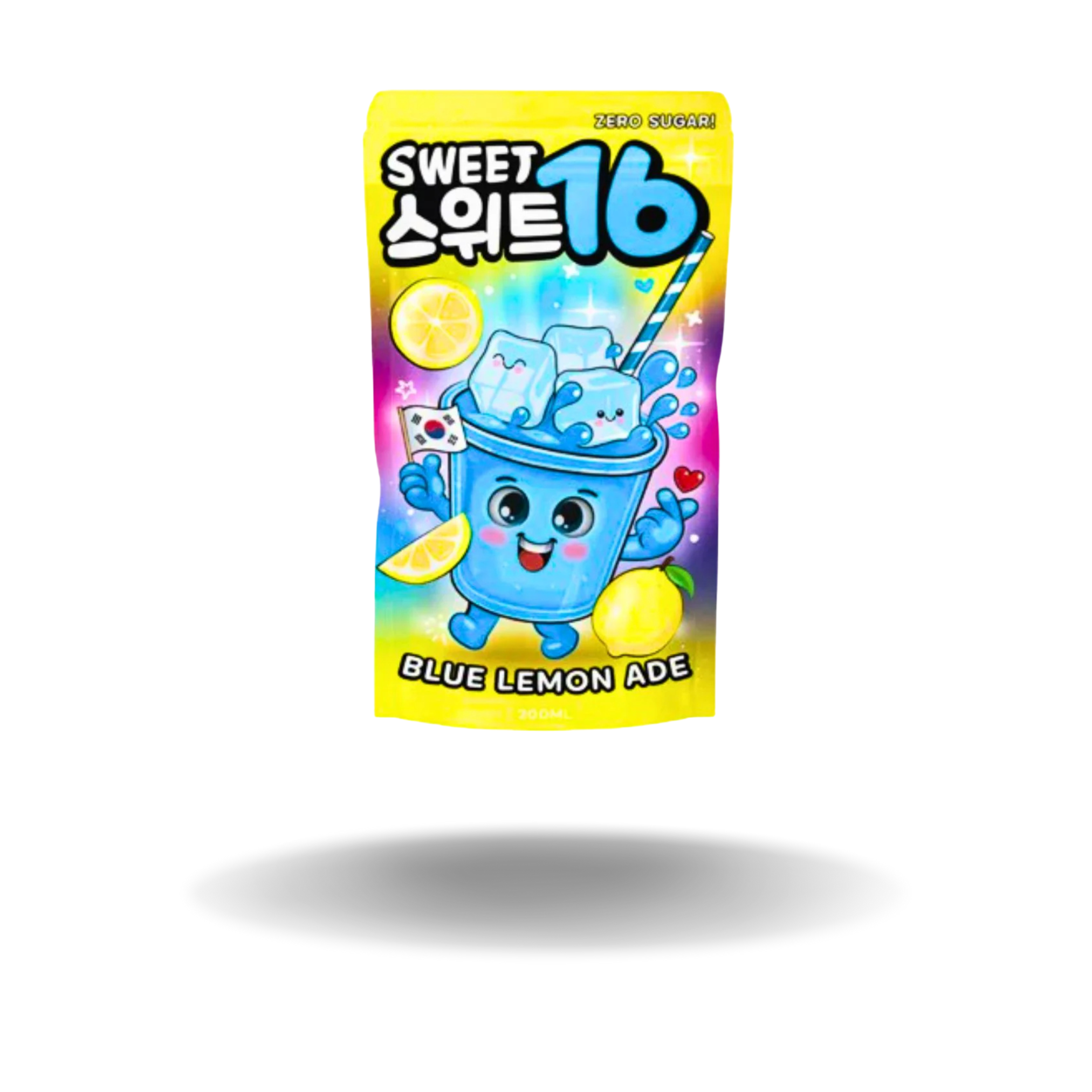 Sweet16 - Blue Lemon Ade (Zero Sugar) 200ml