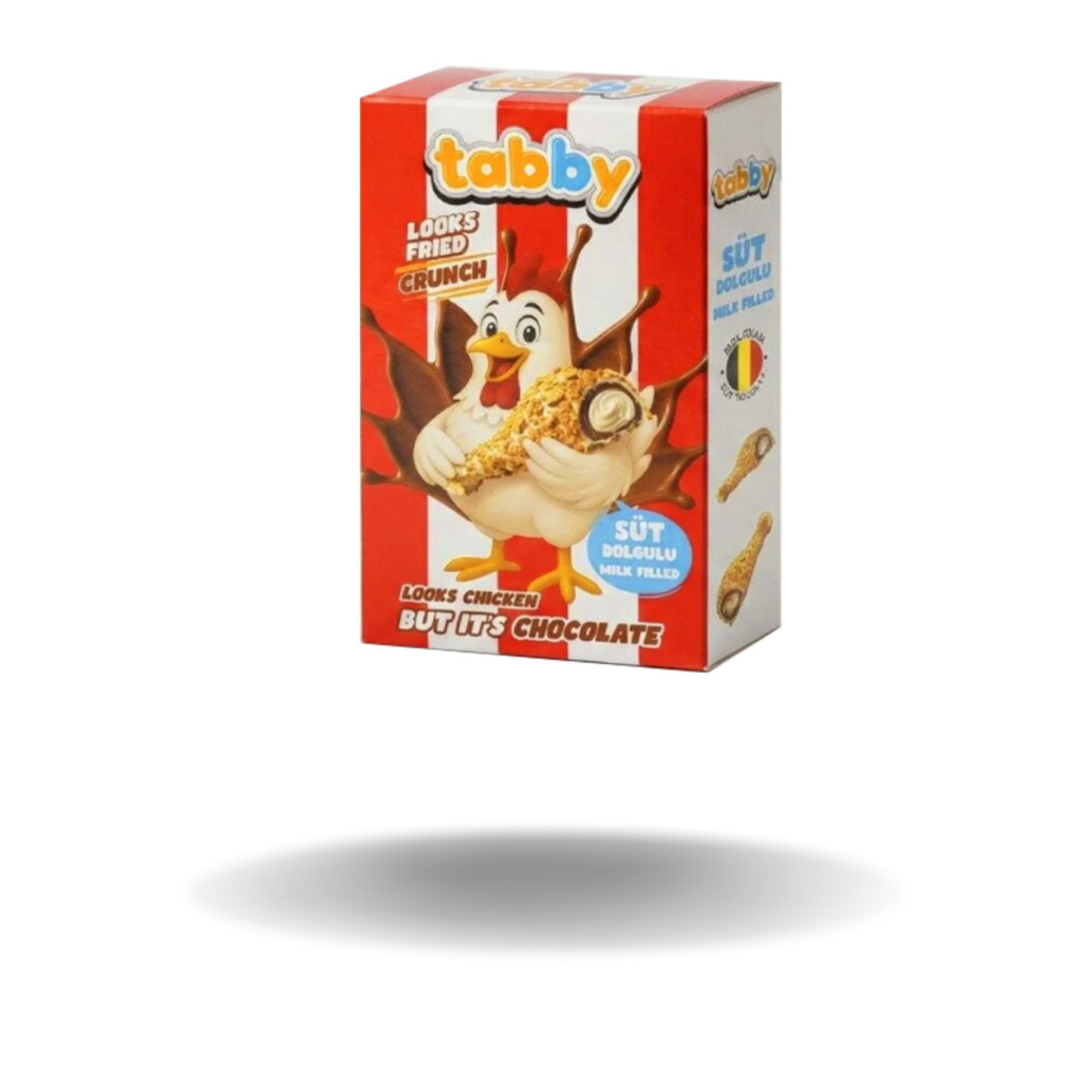 Tabby - Milk Cream Filled Chicken Chocolate 50g
