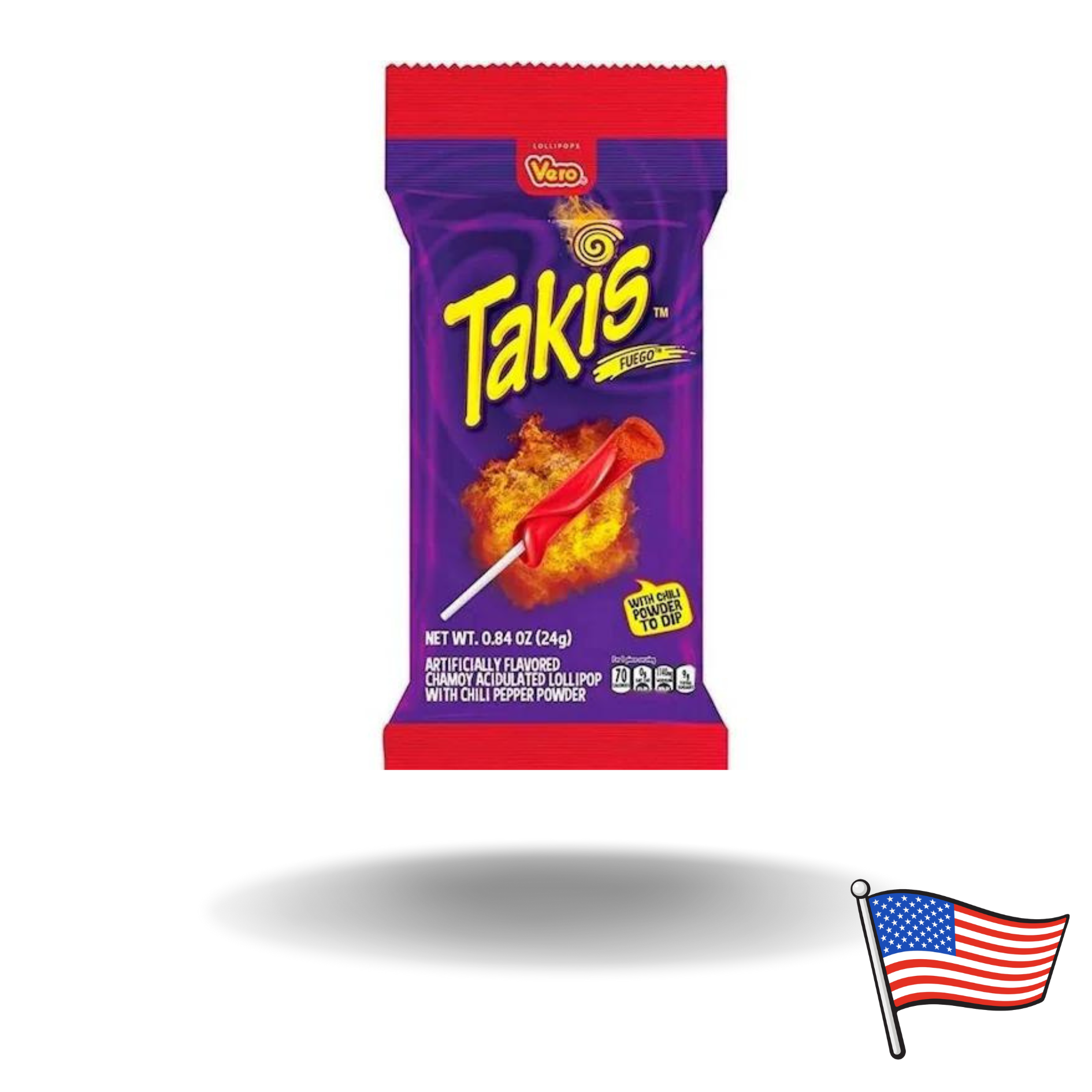 Takis Lollipop Fuego 24g