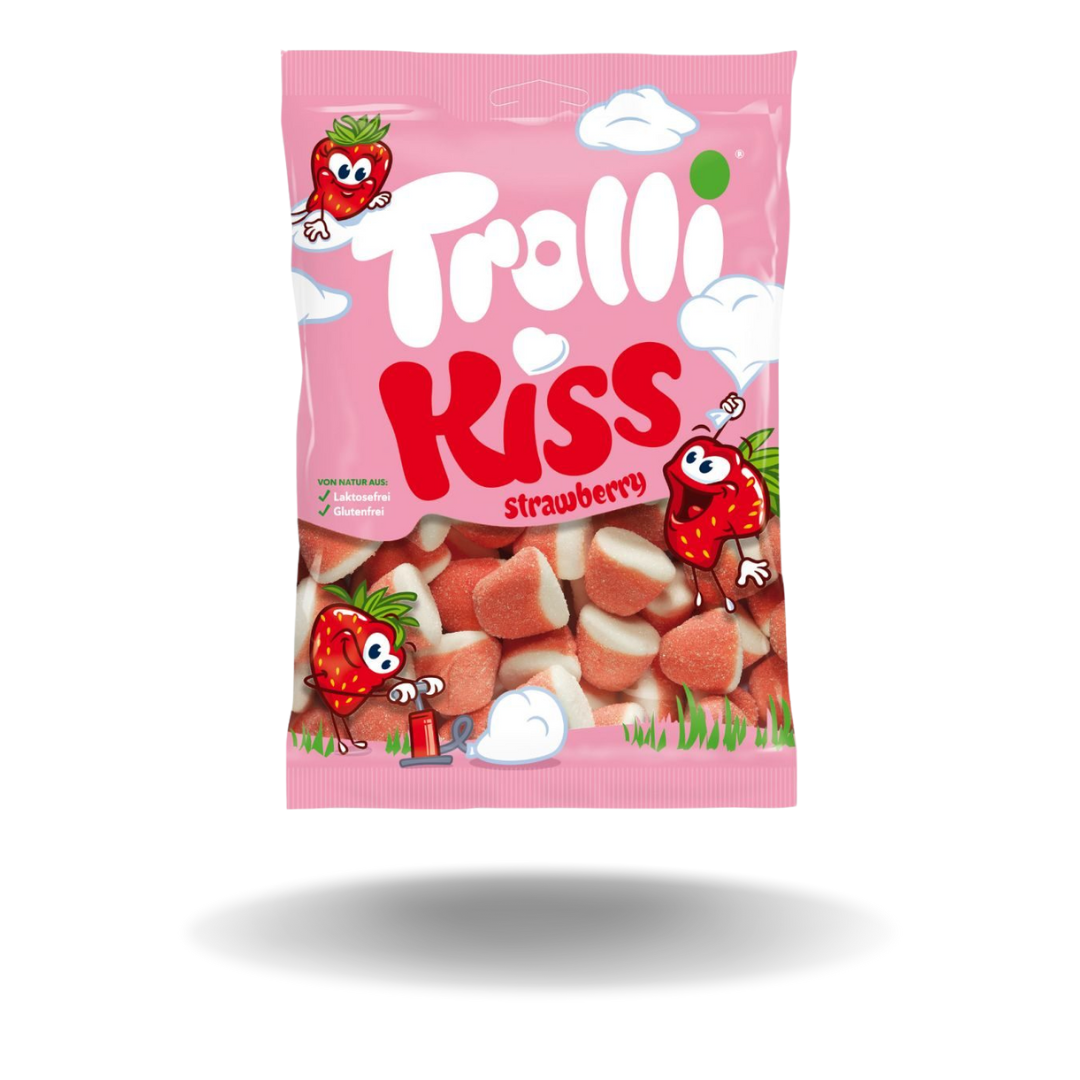 Trolli Kiss Strawberry 100g