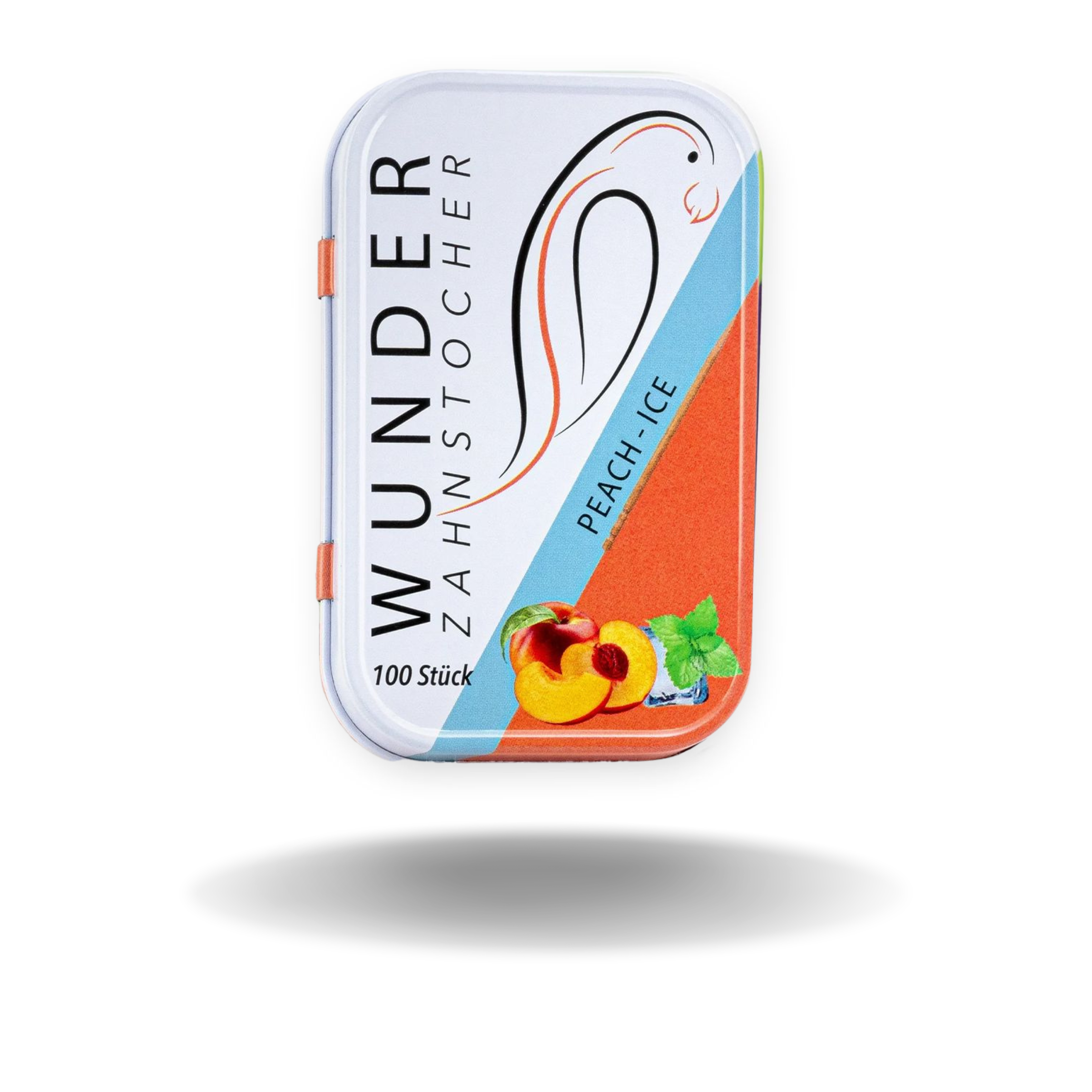 Wunder Zahnstocher Pfirsich Ice - 100 Zahnstocher mit Geschmack