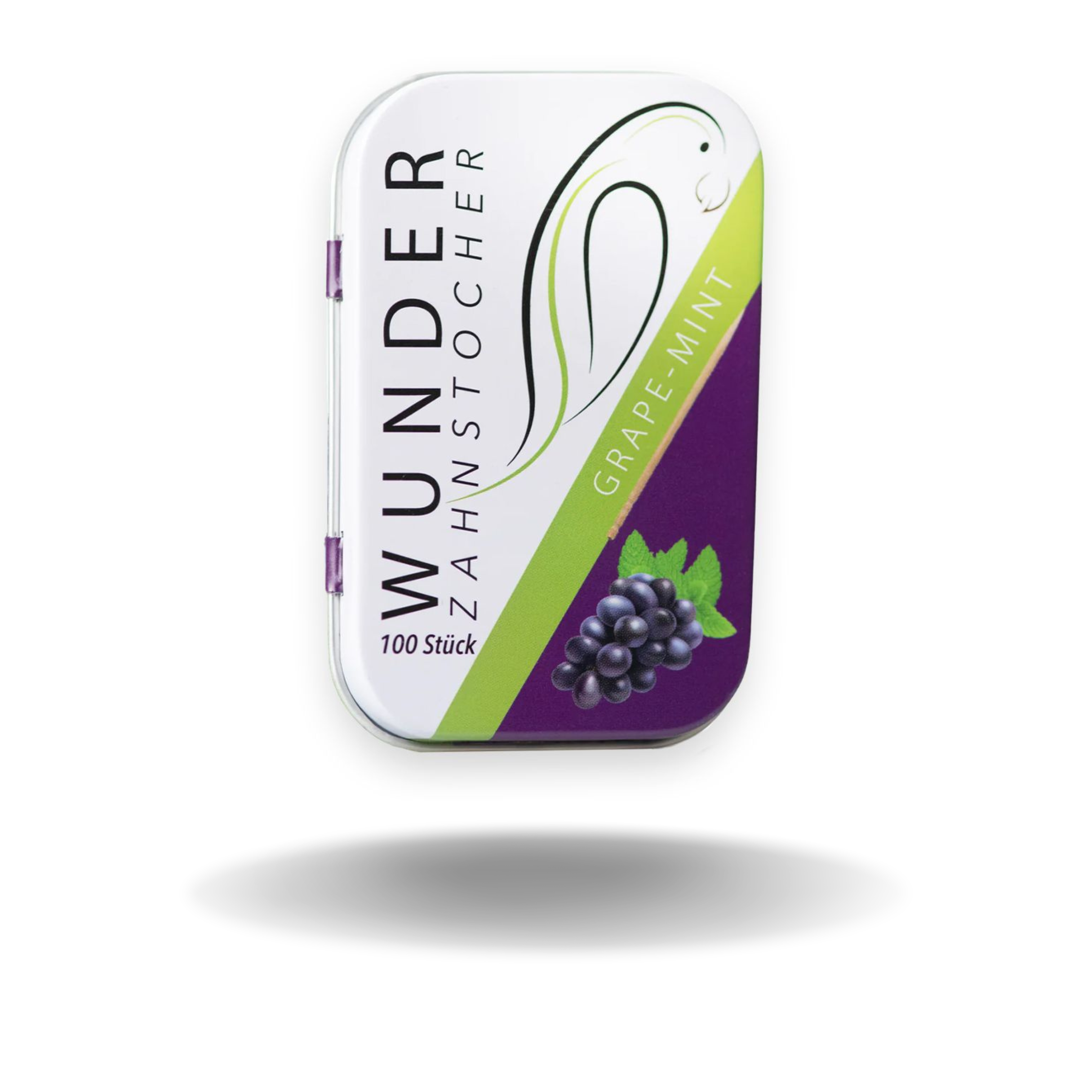 Wunder Zahnstocher Traube Minze - 100 Zahnstocher mit Geschmack