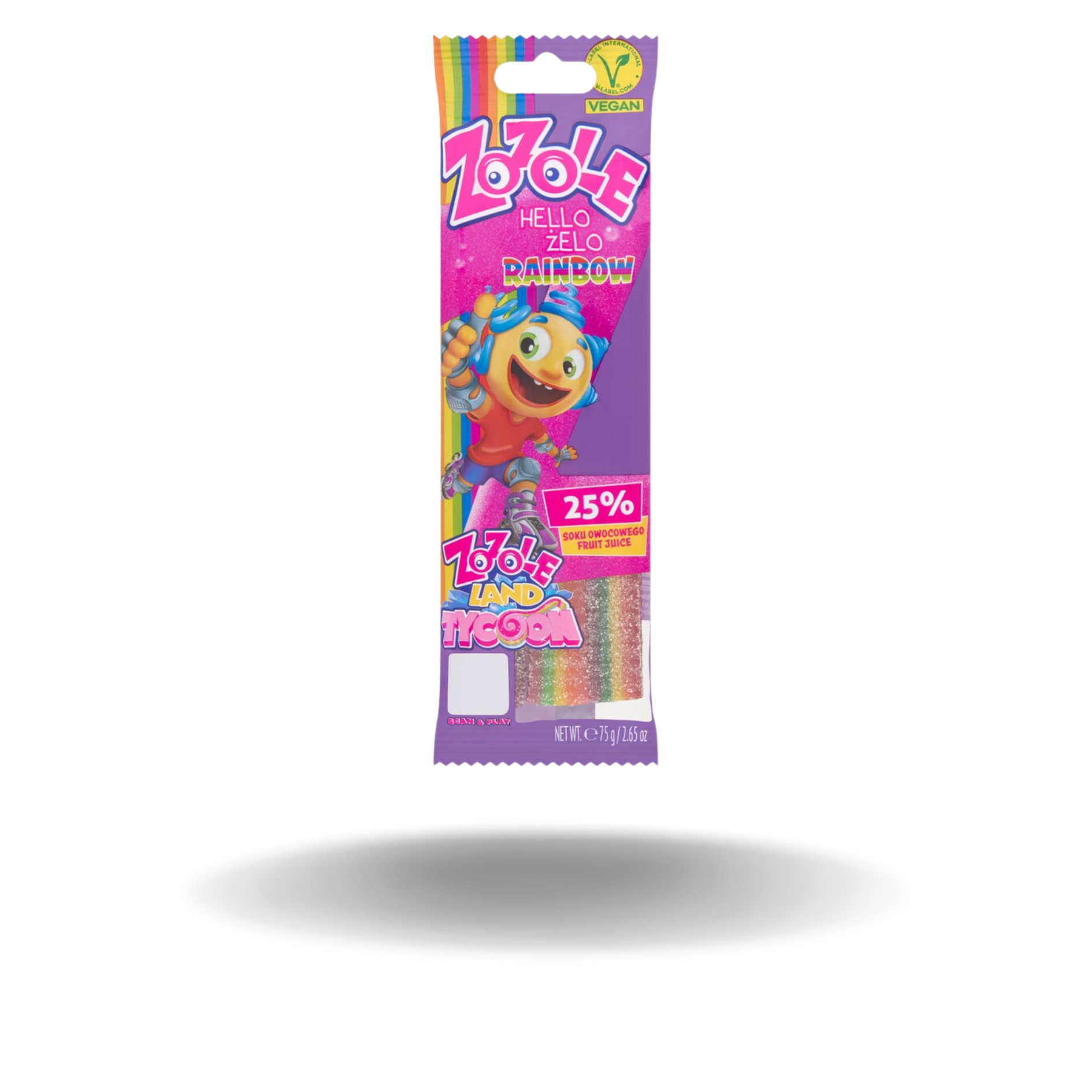 Zozole Rainbow Jellies 75g