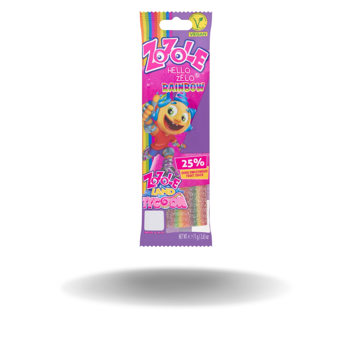 Zozole Rainbow Jellies 75g